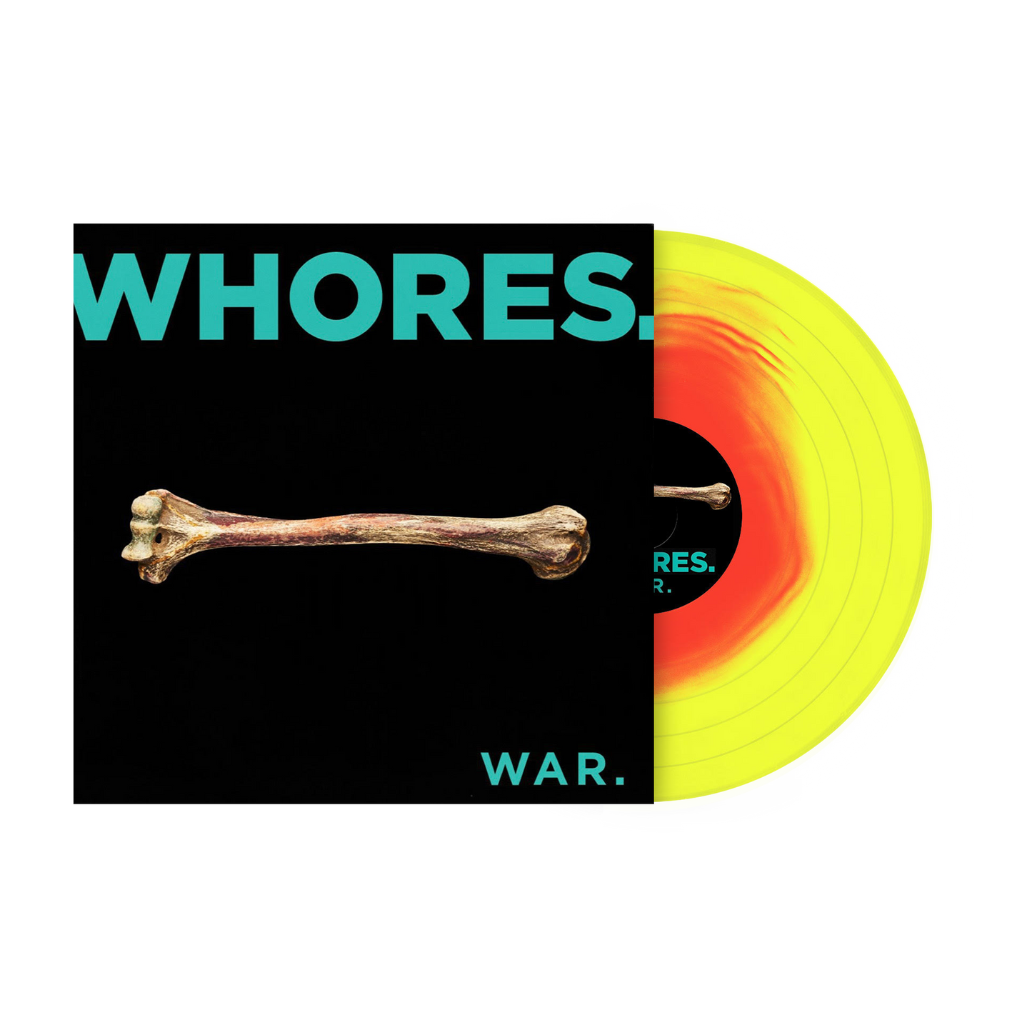 WHORES "WAR" LP