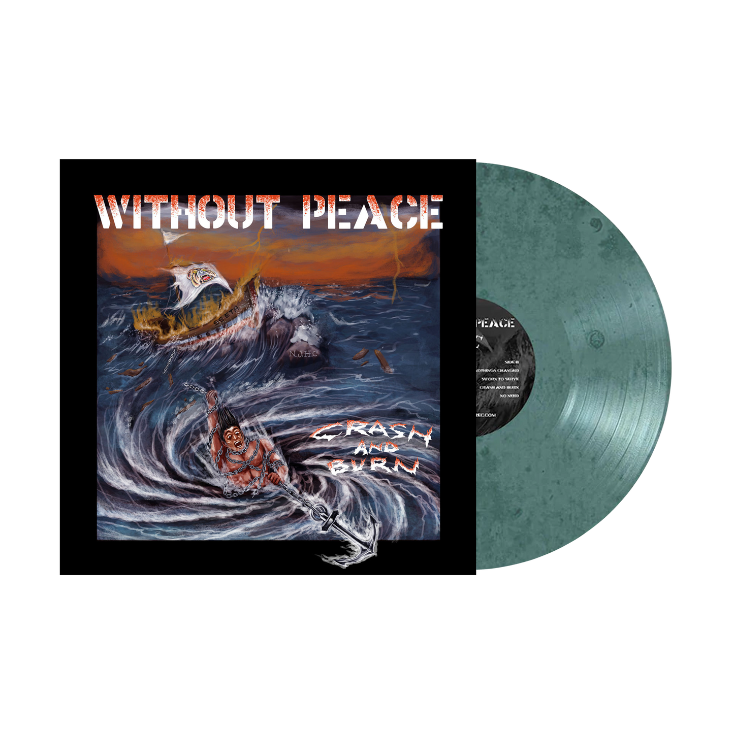 Without Peace "Crash & Burn" LP