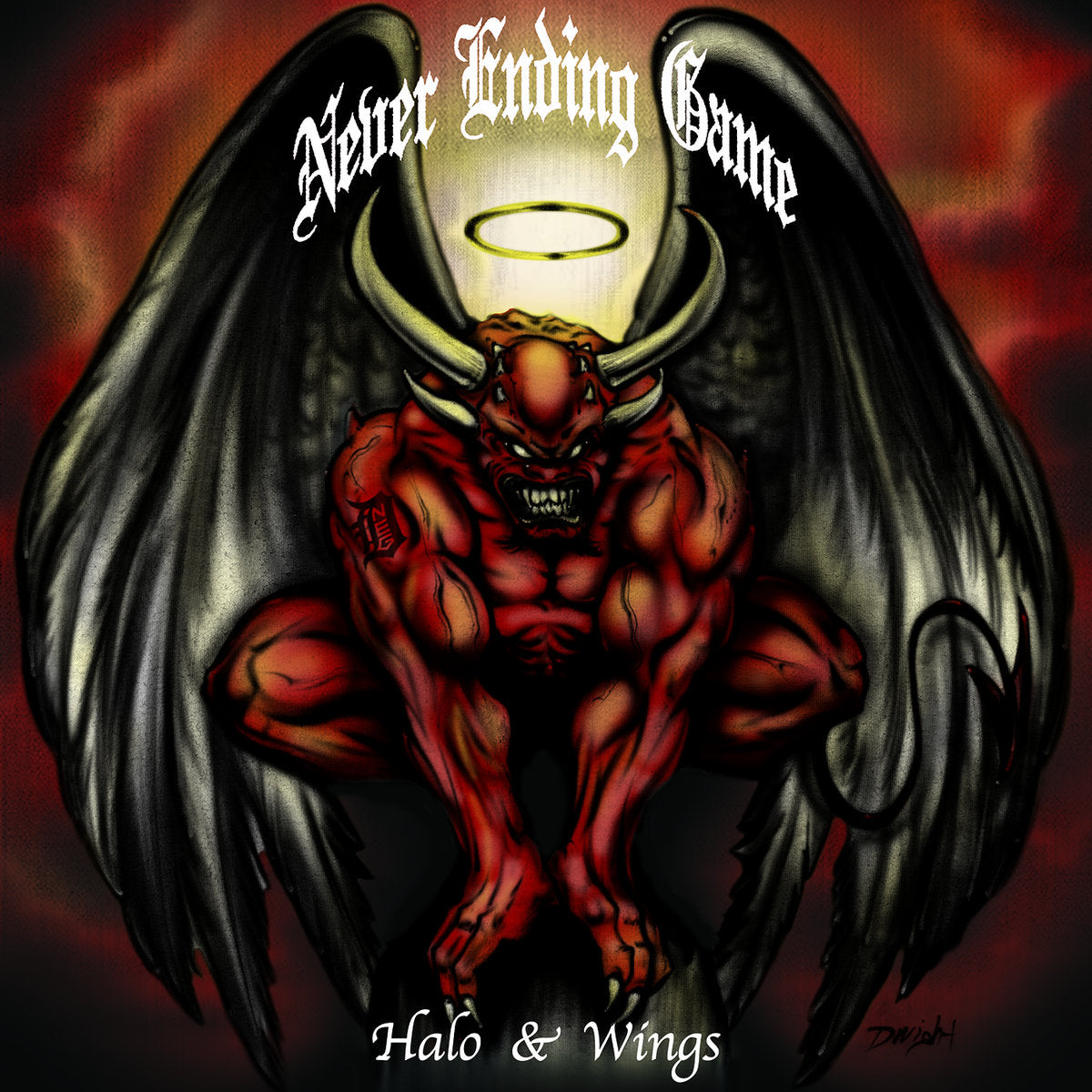 Never Ending Game "Halo & Wings"  7"