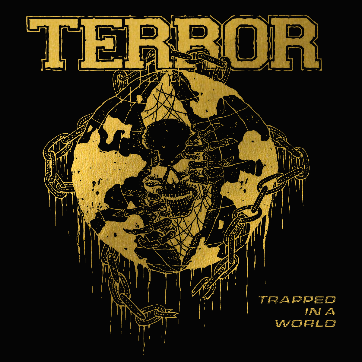 TERROR  "Trapped In A World" LP