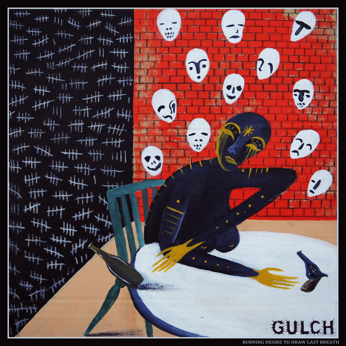 Gulch  "Burning Desire to Draw Last Breath" LP